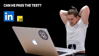 Senior developer takes the linkedIn Javascript assessment