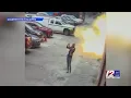 Underground fire causes manhole cover explosion in downtown Providence