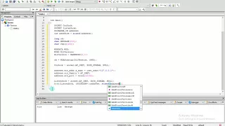 C server and client applications SOCKETS episode 1