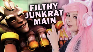 GAMER GIRL ONLY PLAYS JUNKRAT RUSTY FAWKES CANT AIM