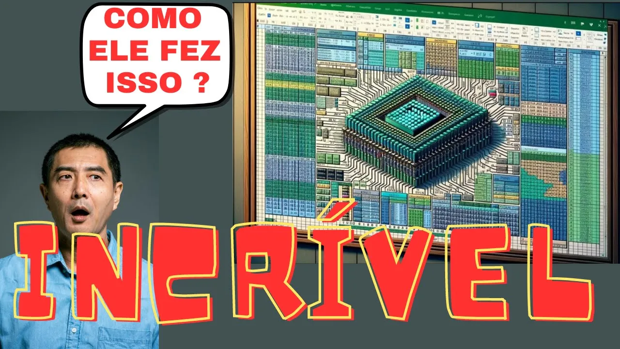 CPU DENTRO DO EXCEL #excel #cpu #planilhasexcel #inkbox