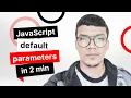 JavaScript Default Parameters JavaScript for React Series
