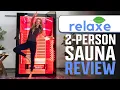 Lagu Feature-Packed Infrared Sauna with Red Light – Relaxe Infrared Sauna Tested
