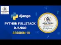 Learn Python Full Stack with Django Aadiguru Prodigy Software Training Institute Day 10