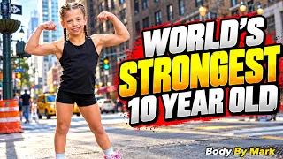 World's strongest 10 year old breaks pull-up record.
