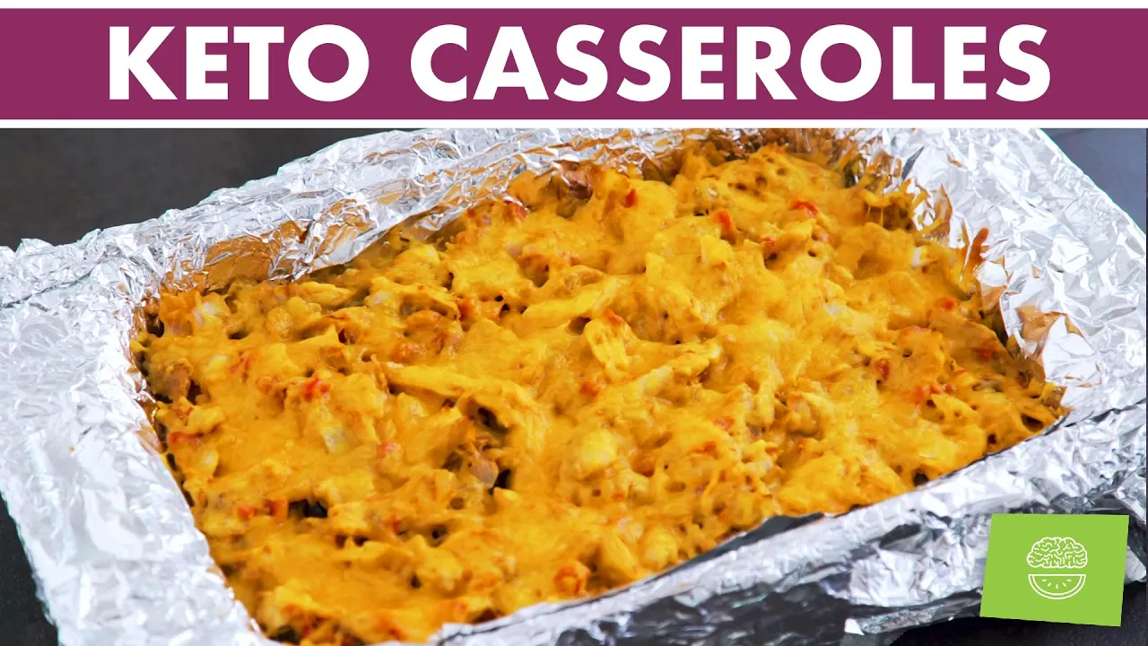 Keto Casserole Recipes! Easy Freezer Meal Prep!