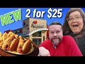 Applebee s NEW 2 for 25 Review O-M-Cheese Burger Cinnabon Dessert 2026