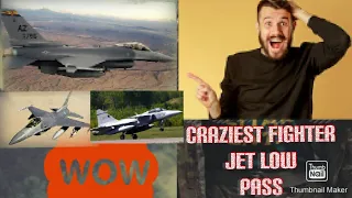 fighter jet low passes compilation