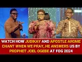 Download Lagu WATCH HOW JUDIKAY \u0026 APOSTLE AROME CHANT WHEN WE PRAY, HE ANSWERS US BY PROPHET JOEL OGEBE @ FOG 2024