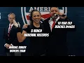 JUNIOR NATIONALS Breaking 3 National Records 18 Year Old 138lbs Female Benches 244lbs