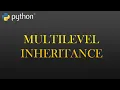 59 - Multilevel Inheritance