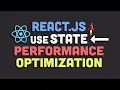 How to avoid recreating the initial state in react for optimal performance