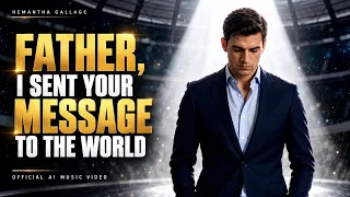 Father, I Sent Your Message To The World | Hemantha Gallage | Official AI Music Video