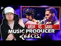 Music Producer Reacts to MB14 vs SARO | Grand Beatbox LOOPSTATION Battle 2017 | SEMI FINAL