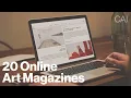 Become An Art World Insider by Following These 20 Online Art Magazines