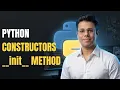 Python Mastery Python Constructors -