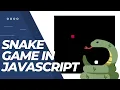 Snake Game In JavaScript