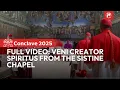 Download Lagu Conclave 2025: Veni Creator Spiritus from the Sistine Chapel | Full Video