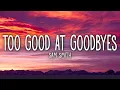 Download Lagu Sam Smith - Too Good At Goodbyes (Lyrics)