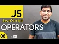 JavaScript Operators Tutorial Type of Operators in JavaScript in Hindi Urdu - Class