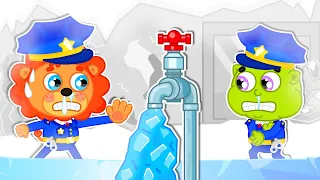 اغسل يديك رسوم متحركة اطفال شبل الأسد 