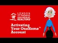 OneHome for Clients Activating Your OneHome Account