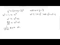 Solving an ODE Using Substitution WeBWorK Example