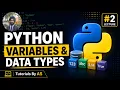 Python Tutorial Variables Data Types in Python Python for Beginners Tutorials By AS