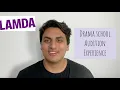LAMDA Actor Breaks Down ENTIRE Audition Process in Under 5 Mins