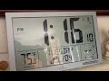 MARATHON Slim Jumbo Atomic Wall Clock Review