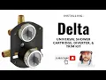 Installing Delta Shower Cartridge Diverter and Trim