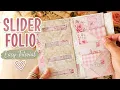 How to Make a Slider Folio Easy Junk Journal Tutorial