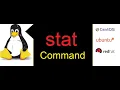 How to use stat command to know when file access or modified last in rhel linux redhat operating sys
