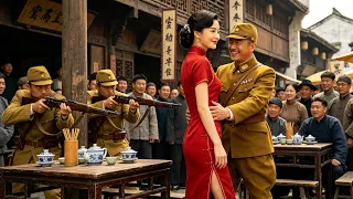 日軍凌辱村姑，殊不知村姑竟是功夫高手，一掌秒殺全場。⚔️ 功夫   Kung Fu #抗日 #電影 #功夫