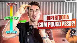 Dá para CRESCER sem USAR MUITO PESO?! | Muzy Explica
