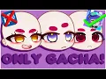 How to make aesthetic custom eyes in Gacha II NO EDITING PROGRAM