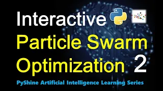 Particle Swarm Optimization in Python Interactive PSO