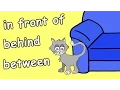 Download Lagu In Front Of, Behind, Between | Prepositions Song for Kids