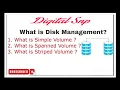 Difference Between Dynamic Disk Basic Disk About Simple Volume Spanned Volume Mirror Volume