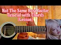Download Lagu Rosé - Not The Same // Guitar Tutorial with Chords(Lesson)