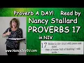 Proverbs 17 in NIV Bible read by Nancy Stallard