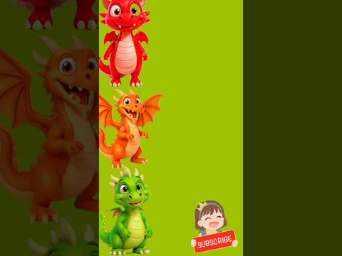 Colorful Dragon matching Video| #dragonball #dragon #viral #newgame #humongousgames #artoongames