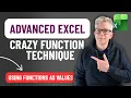 Excel Functions That Behave Like Values - This Is Mind Blowing