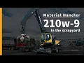 Hyundai 210w-9 Material Handler Operator View