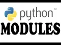 MODULES IN PYTHON HINDI URDU