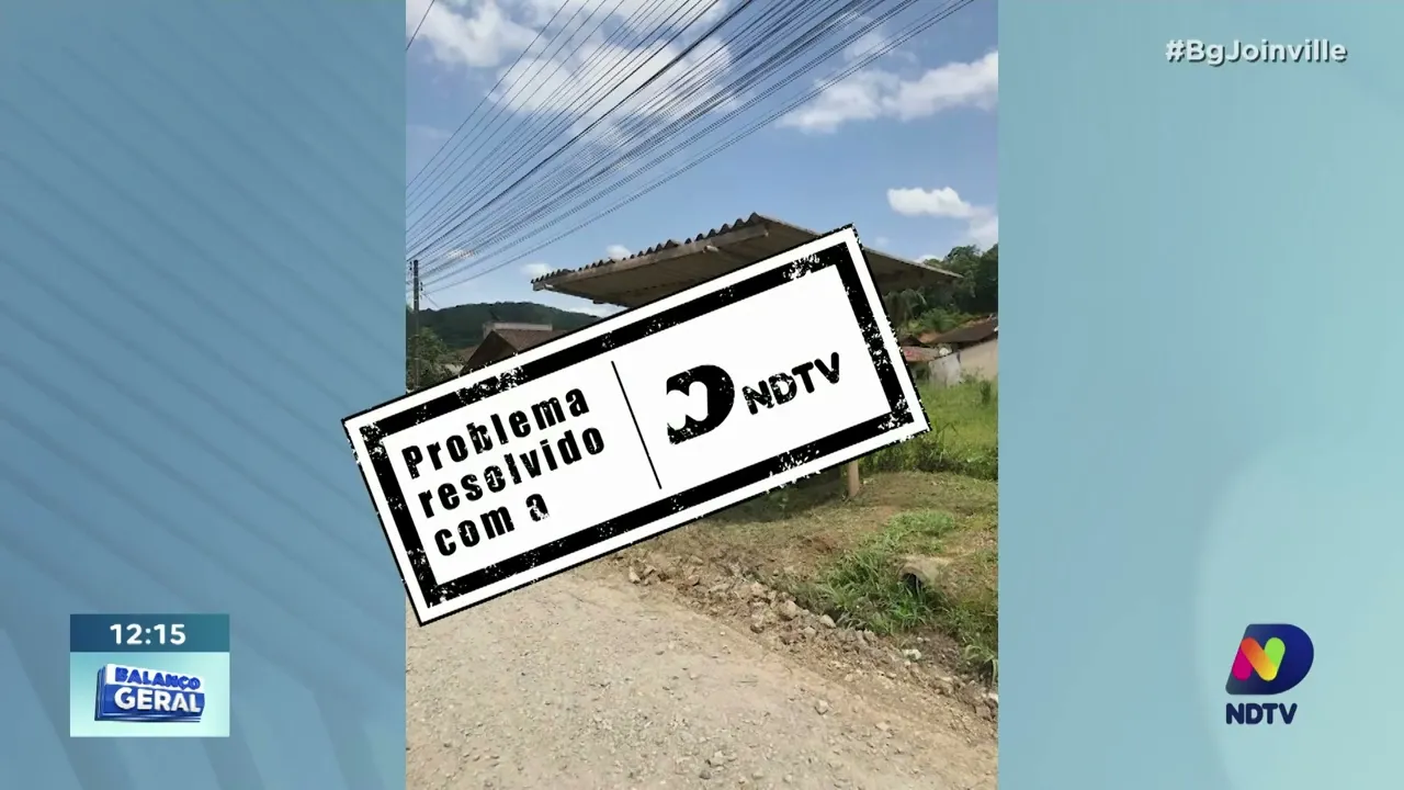 É mato ou chuva: Me Chama Que Eu Vou, moradores reclamam da situação de um ponto de ônibus