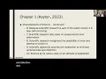 Module 1 Introduction to Communication Research COM643