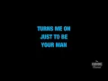 Your Man - Josh Turner (Karaoke video with lyrics- No Lead Vocal)
