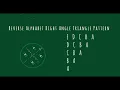 108 Alphabet Right Angle Triangle Pattern without any pre-defined method using while loop in Python