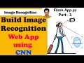 Build Clothing Image Prediction CNN Web App Flask App py - Part 1